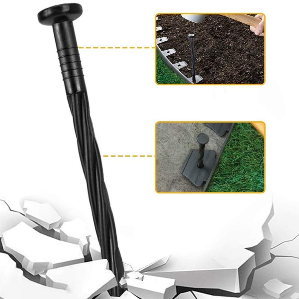 Plastic Edging Spikes 10 Pack