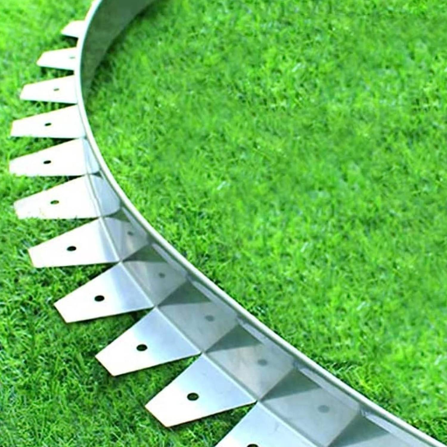 Stainless Garden Edging 50 mm (per metre)